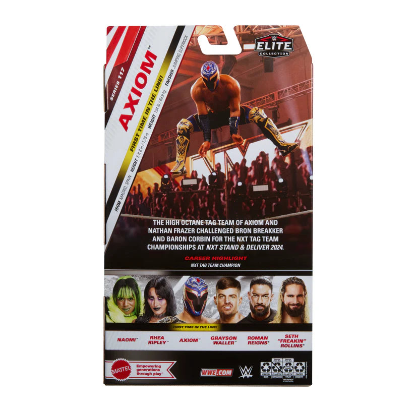 Axiom - WWE Elite 117 *FIRST TIME IN THE LINE* Pre-Order (JUNE)