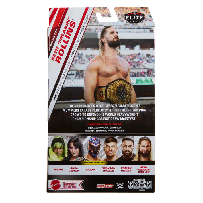 Seth Rollins - WWE Elite 117 Pre-Order (JUNE)