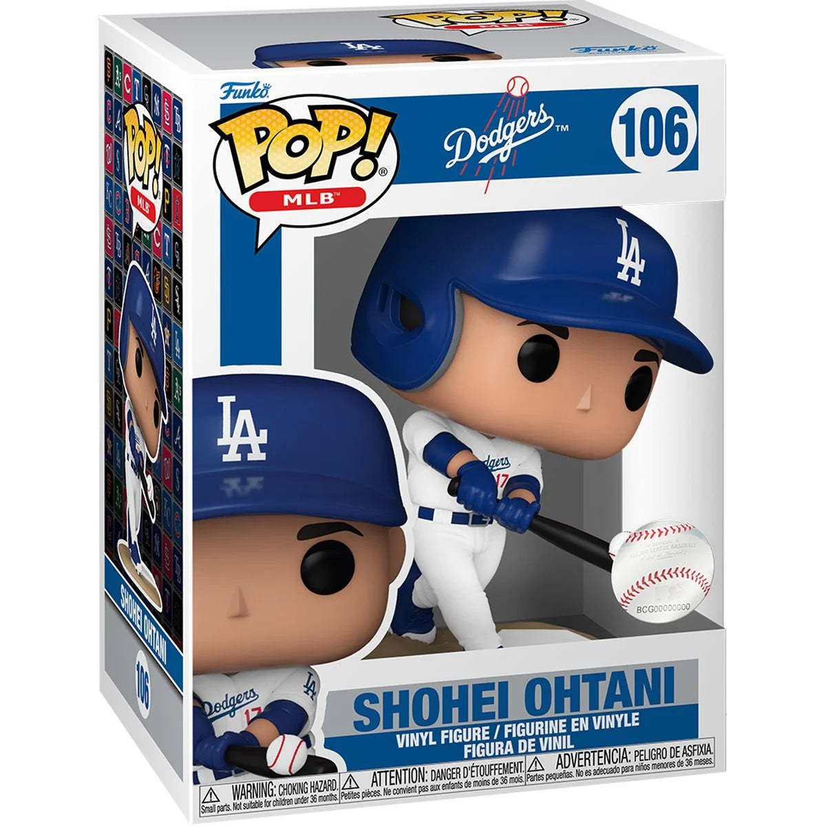 MLB Dodgers Shohei Ohtani (Home) Funko Pop! Vinyl Figure #106