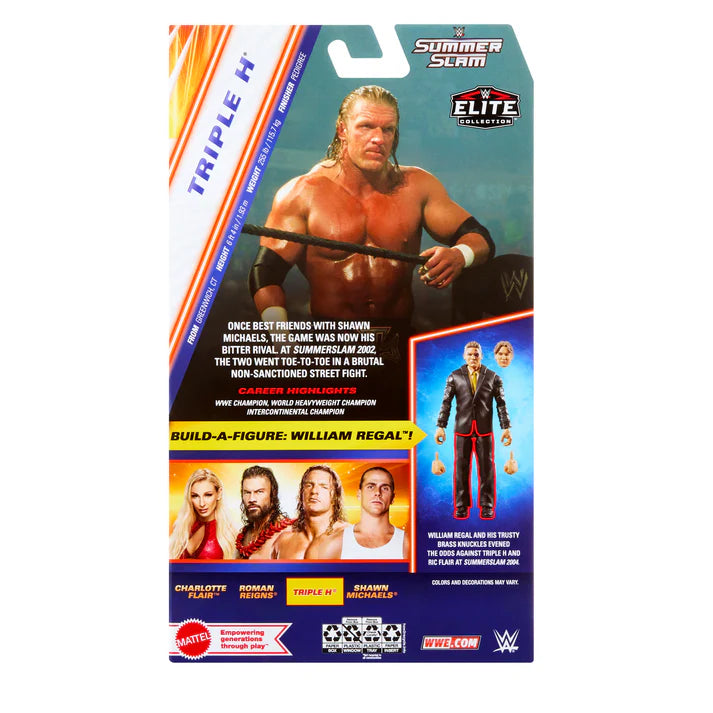 Triple H (HHH) - WWE Elite SummerSlam 2025 Pre-Order (MAY)